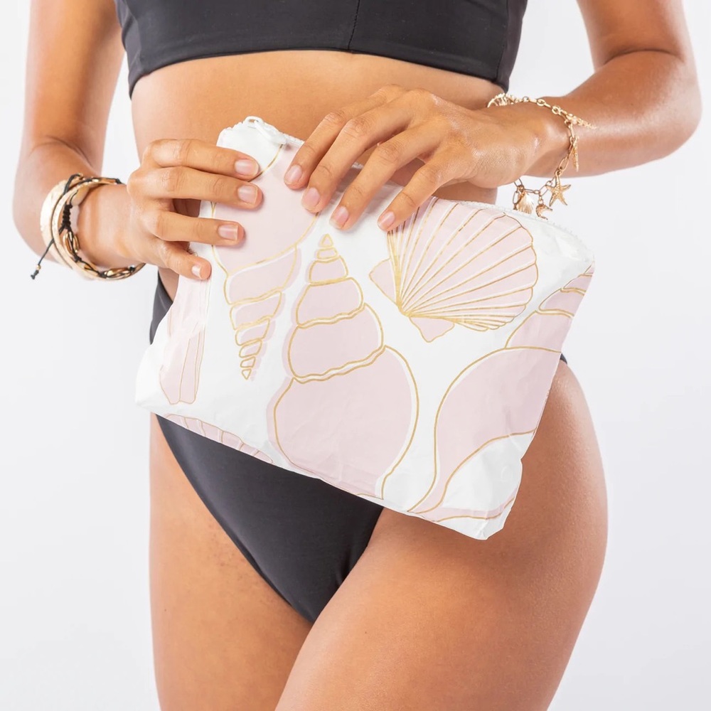 ALOHA Collection - Small Sea Treasure Pouch in Mochi - SOLD OUT, rare holiday